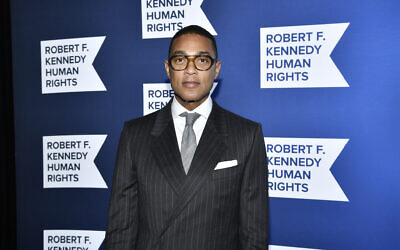Don Lemon attends the Robert F. Kennedy Human Rights Ripple of Hope Awards Gala at the New York Hilton Midtown, December 6, 2022, in New York. (Evan Agostini/Invision/AP)