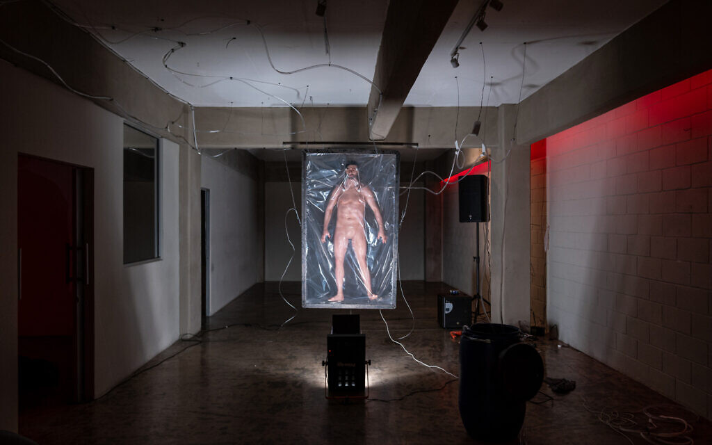 'Better Chemicals,' an installation by fashion designer and artist Akiva Alpert. (Courtesy)