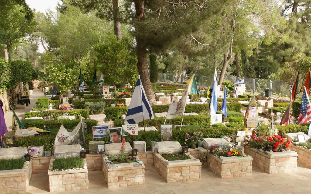 The Mt. Herzl military cemetery. (Shmuel Bar-Am)