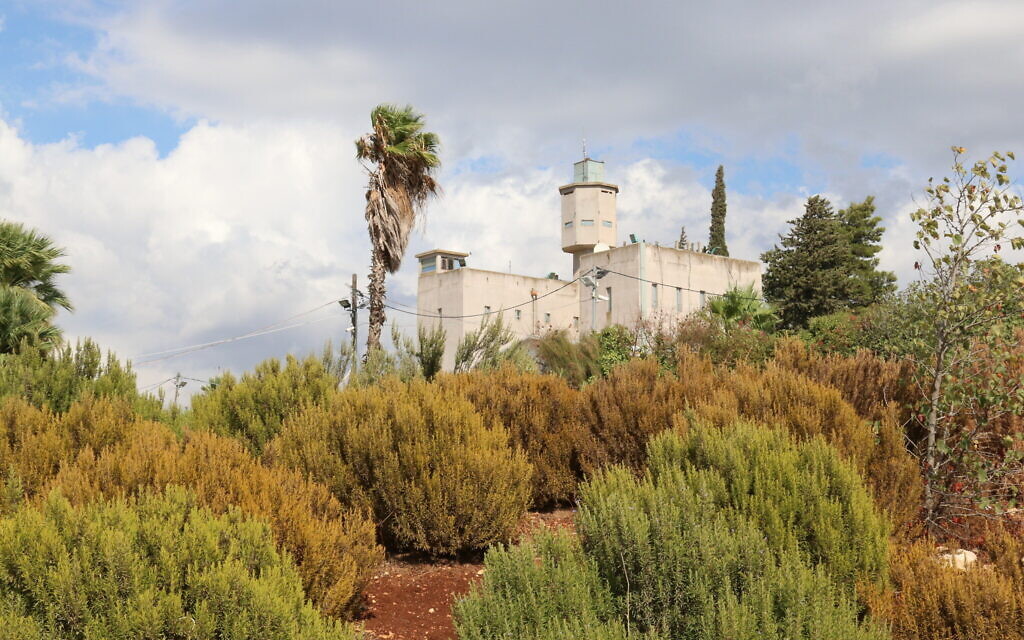The British-built fortress at Nabi Yusha in the Upper Galilee. (Shmuel Bar-Am)