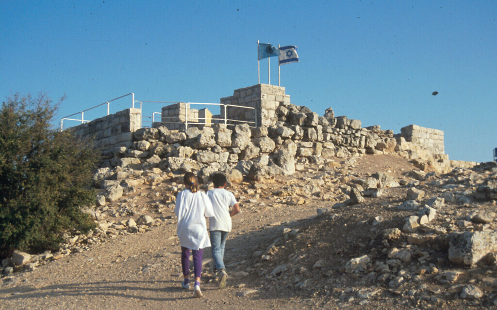 The Kastel outside of Jerusalem where 21-year-old Nahum Arieli was cut down trying to conquer it. (Shmuel Bar-Am)