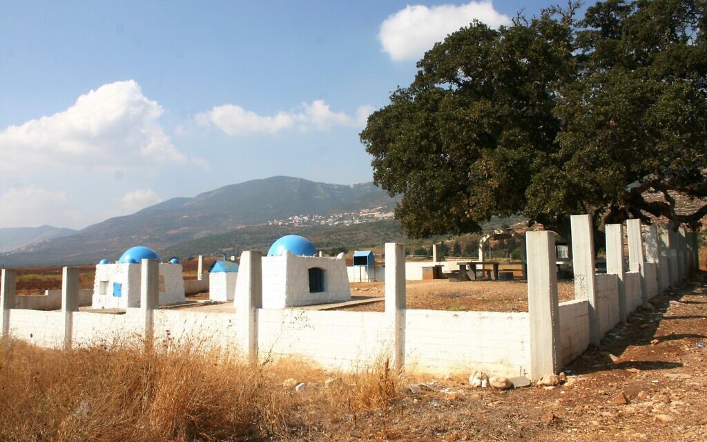 The tomb of Yossi, son of Halafta in Kfar Hananya in the Upper Galilee. (Shmuel Bar-Am)