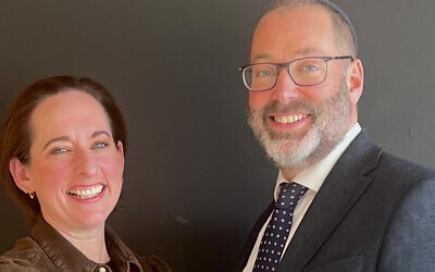 Rabbis Charley Baginsky, left, and Josh Levy are the two leaders of the UK's new Progressive Judaism movement. (Courtesy/Liberal Judaism via JTA)