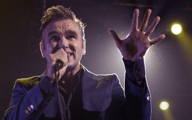 British singer Morrissey returns to perform in Israel July 2 and 4, 2023 (Courtesy PR)