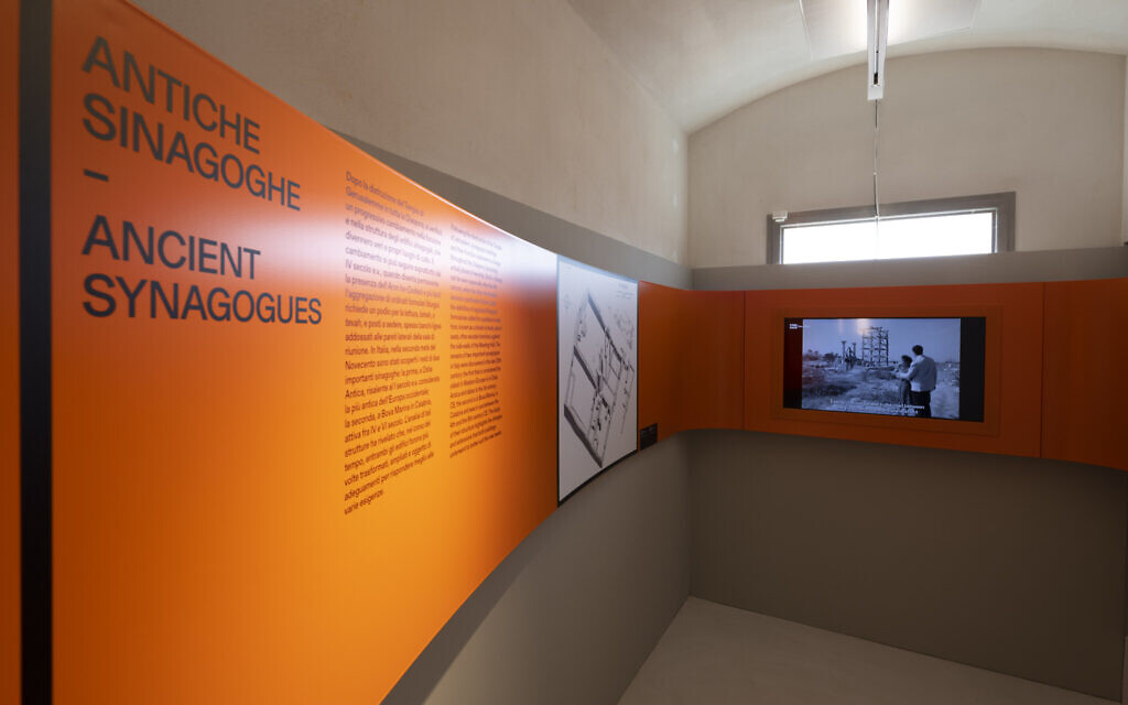 'Houses of life: Synagogues and cemeteries in Italy' at the National Museum of Italian Judaism and the Shoah, 2023. (Courtesy/ Luca Gavagna)