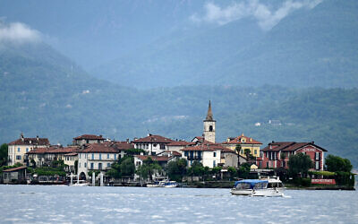 A general view of the Isola dei Pescatori on Lake Maggiore on May 24, 2023. (GABRIEL BOUYS / AFP)