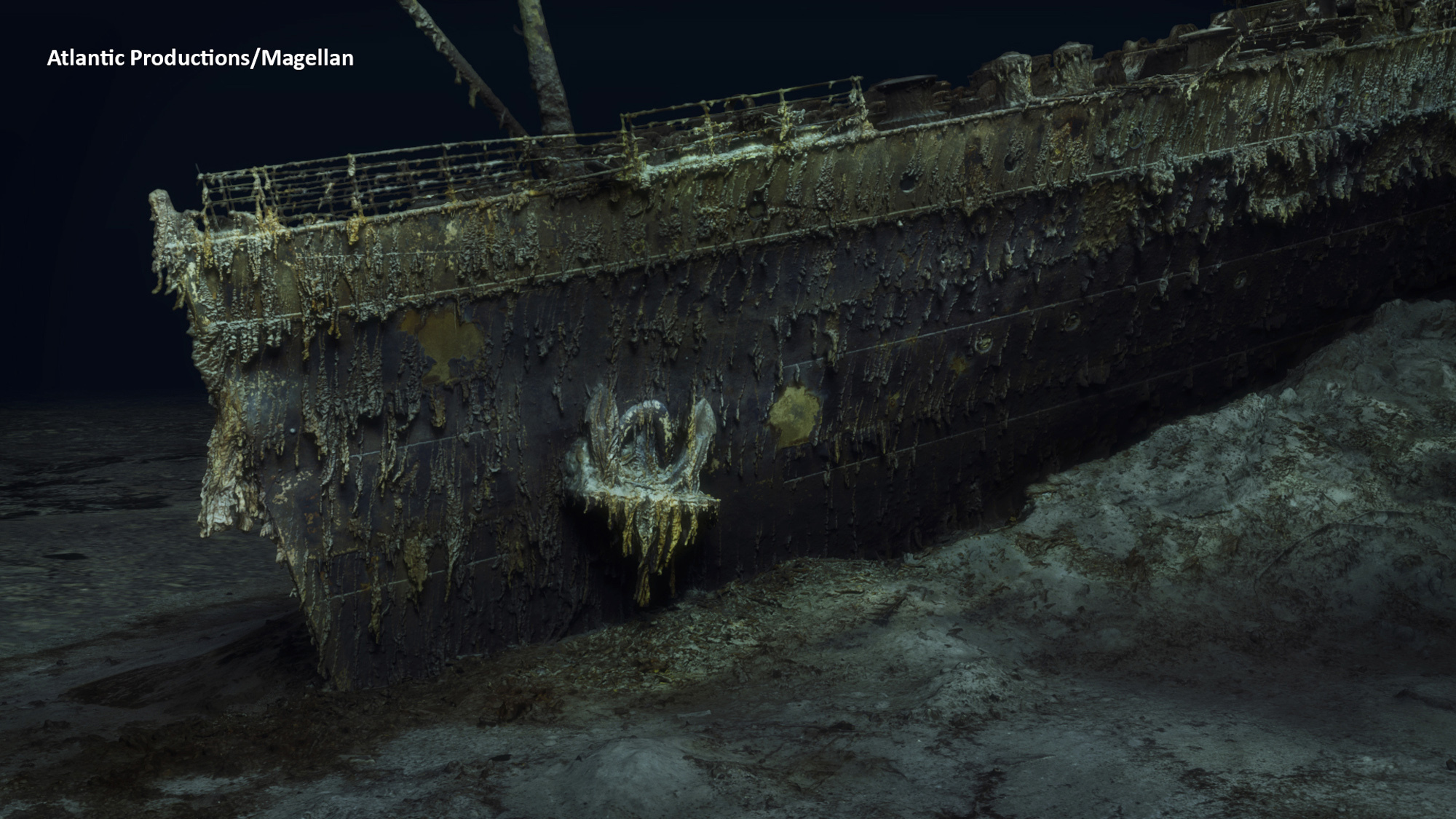 First full-size 3D scan of Titanic shows shipwreck in new light | The Times  of Israel