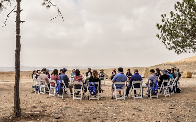 20 children's book authors were in Israel for the PJ Library 2023 Author Israel Adventure. (courtesy, Danielle Mehler)