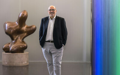 Denis Weil, director of the Israel Museum, marks one year since taking on the job in March 2022 (Courtesy Elie Posner)
