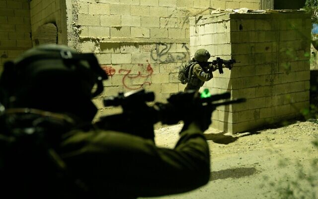 IDF troops operate in the West Bank, May 25, 2023. (Israel Defense Forces)