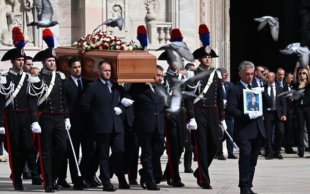 National day of mourning held in Italy for Berlusconi's state funeral ...
