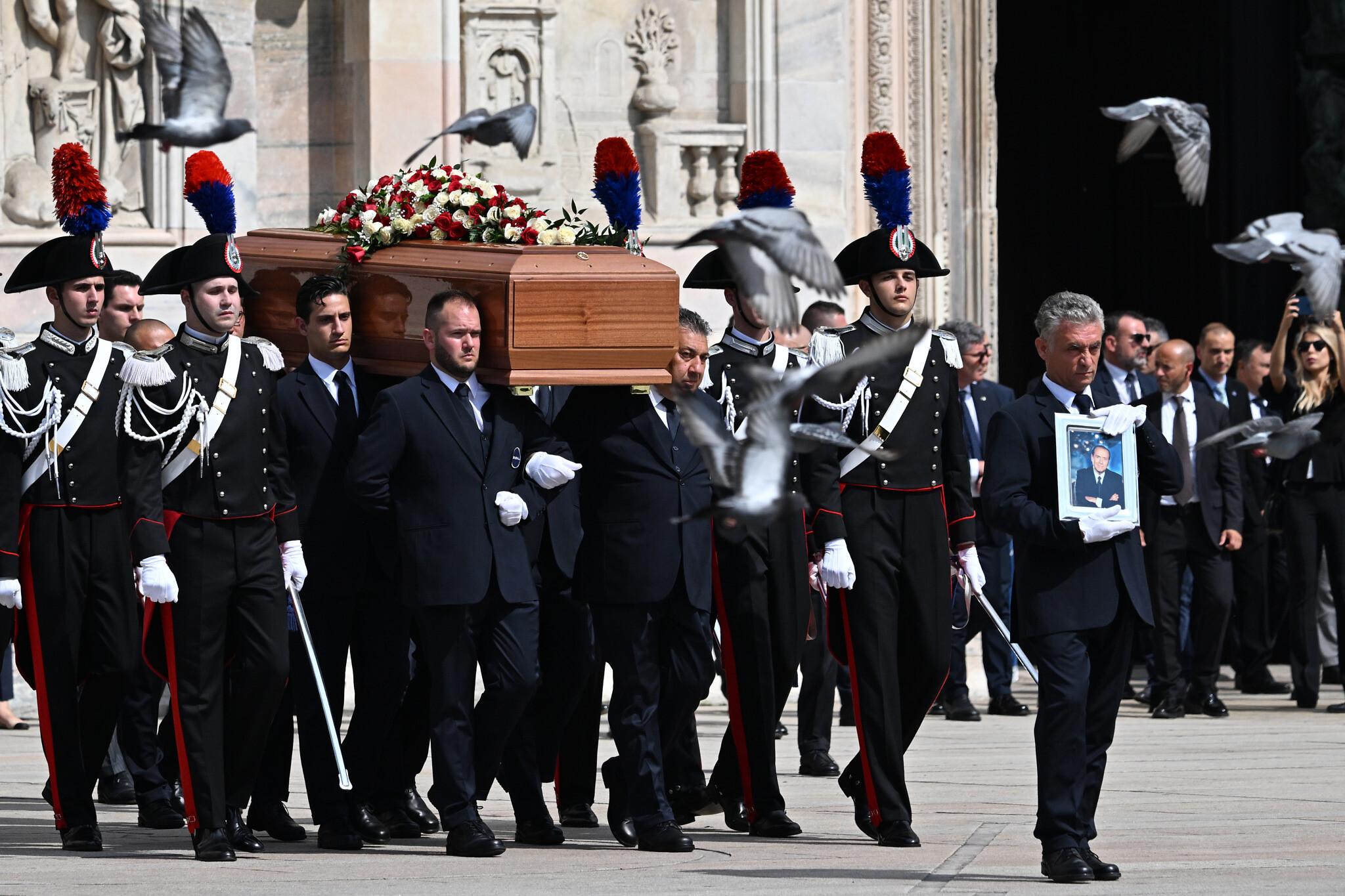 National day of mourning held in Italy for Berlusconis state funeral The Times of Israel pic