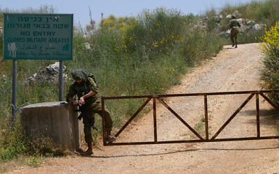 Hezbollah set up armed posts in Israeli territory on Lebanon border 2 weeks ago