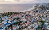 A general view shows Tel Aviv-Jaffa as the sun rises, June 5, 2023. (Omer Fichman/Flash90)