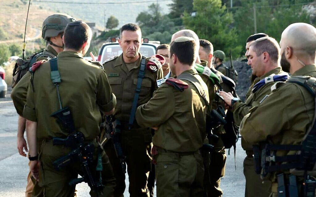 IDF chief Halevi tours scene of attack - Vimarsana News