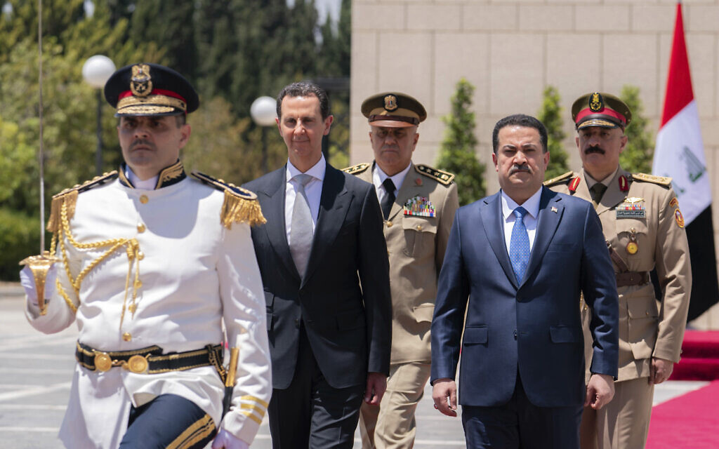 Assad Iraq Iraqi PM meets with Assad in Syria for first time in over a decade ...