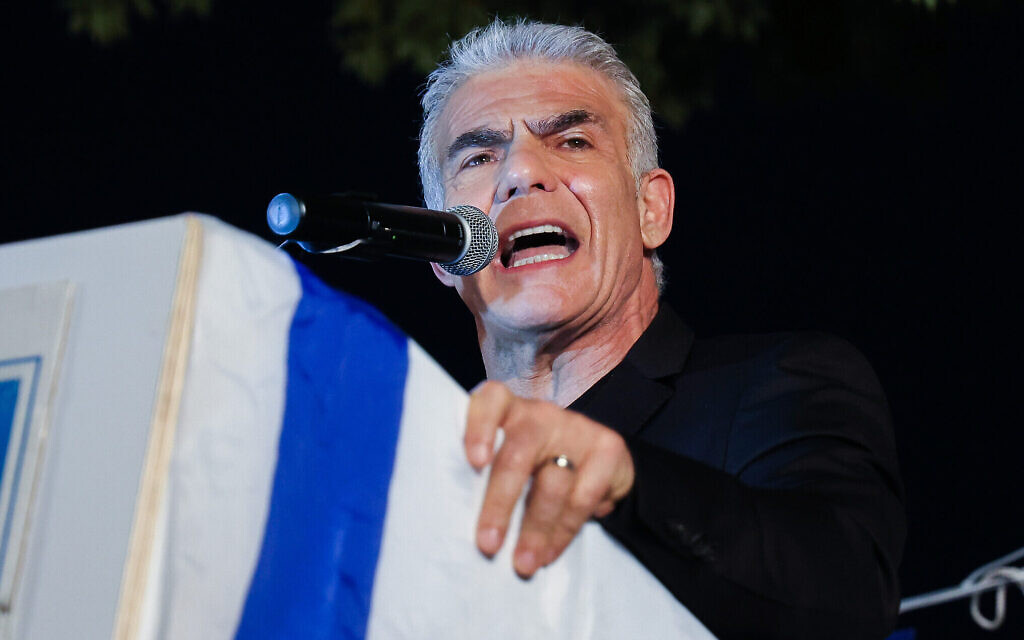 Lapid: 'Thuggish' reasonableness law is 'not a Basic Law' since process was flawed - Vimarsana News
