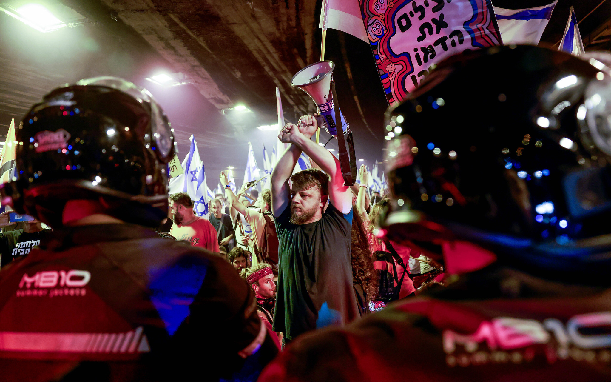 Fresh overhaul protests held in Tel Aviv amid fears of escalation with police The Times of Israel image
