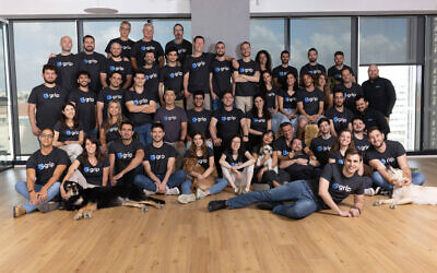 Team at Tel Aviv-based cybersecurity startup Grip Security. (Courtesy)