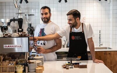 Brothers Michael and Daniel Ronen opened their German Colony coffee spot Birma in 2021, creating a charming local coffee corner (Courtesy Birma)
