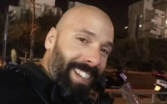 Chen Amir, 42, a municipal patrolman who was killed by a Palestinian Islamic Jihad gunman in a terror attack in Tel Aviv, August 5, 2023. (Courtesy)