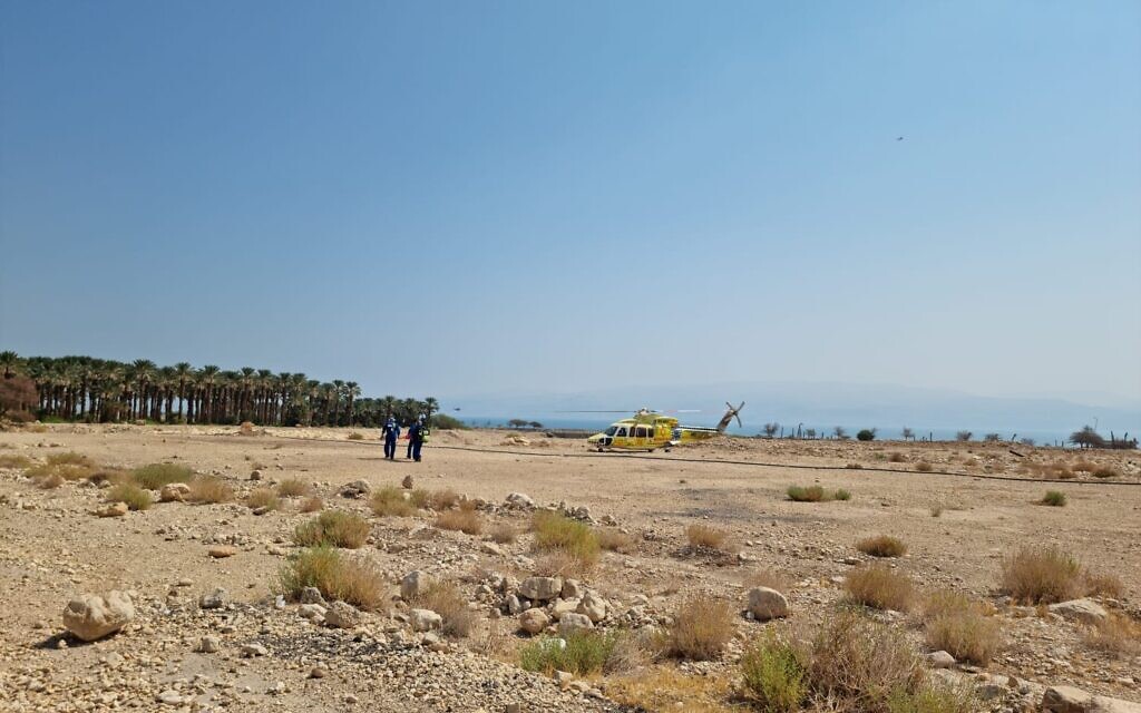 Five-year-old boy killed, eight hurt in rockslide near the Dead Sea - Vimarsana News