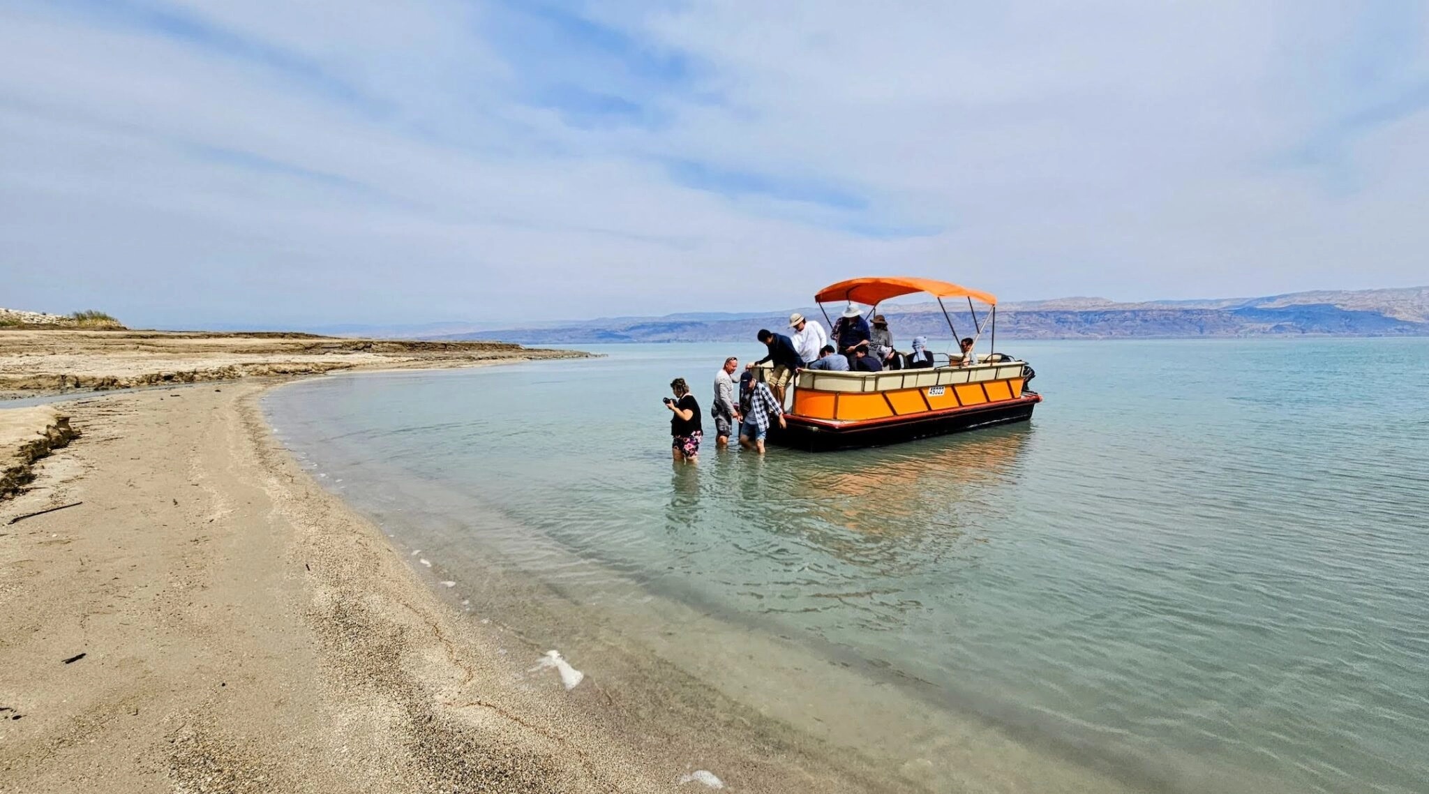 Boat trip aimed at saving Dead Sea also explores marvels revealed