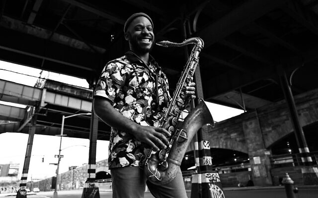 Tivon Pennicott, saxophonist, will perform in Israel on August 14, 15, 16 and 18, 2023 (Courtesy OGATA)