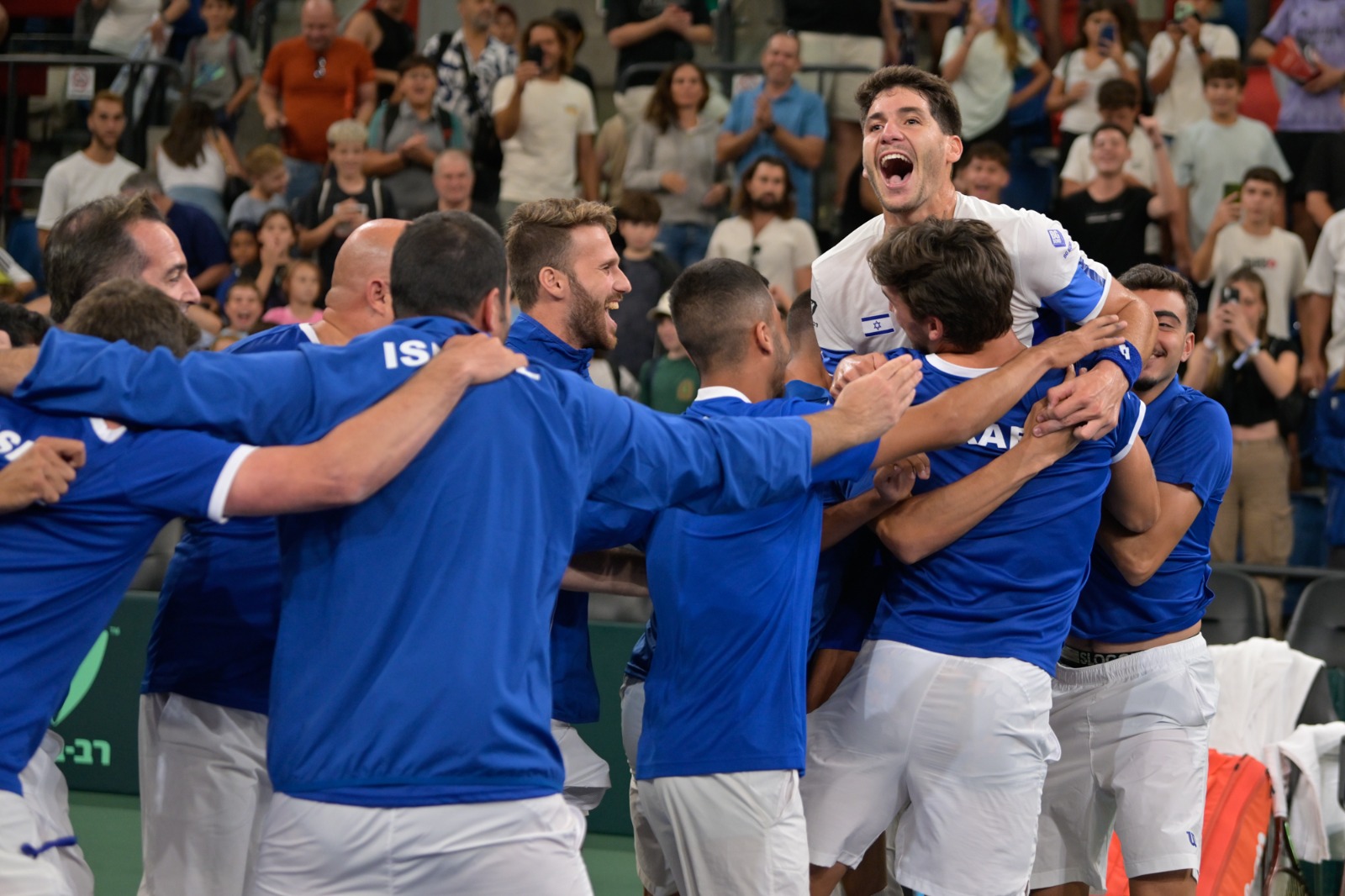 Israels tennis team in surprise win over Japan in Davis Cup, moves to finals playoff The Times of Israel
