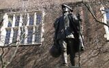 A statue of a young Benjamin Franklin at the University of Pennsylvania. (Wikimedia via JTA)