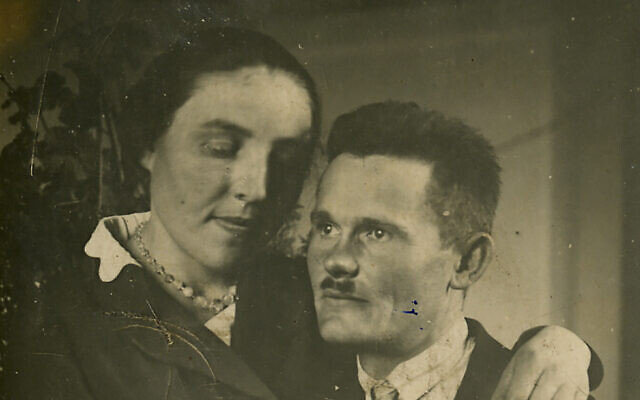 This undated photo shows Polish farmer Jozef Ulma with his wife Wiktoria. The Ulmas were killed with their seven children by the Nazis in 1944 for having sheltered Jews during World War II. (Mateusz Szpytma, Deputy head of Poland's IPN history institute via AP)