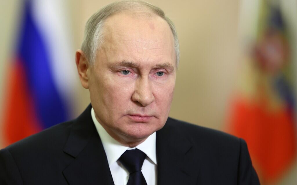 Putin begeht den Jahrestag der Annexion ukrainischer Gebiete mit einem Drohnenangriff