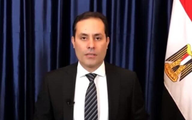 Former Egyptian lawmaker and opposition figure Ahmed Altantawy. (Screenshot: YouTube; used in accordance with Clause 27a of the Copyright Law)