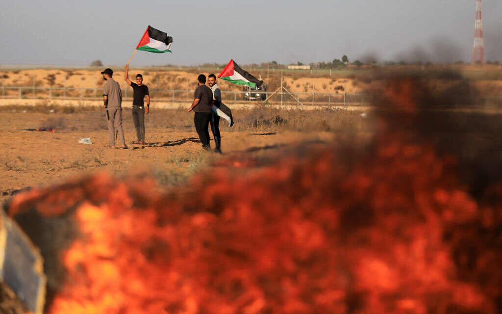 world News  Palestinians riot on Gaza border for third time in days, despite Israeli sanctions