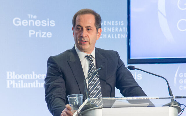File: Genesis Prize Foundation Co-Founder Stan Polovets attends the 'Genesis Generation Challenge' at Bloomberg Philanthropies on April 28, 2015 in New York City. (Mark Sagliocco/Getty Images via AFP)