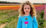 Irish-Israeli Emily Kornberg Hand, who was abducted by Hamas on October 7, 2023 and released on November 25, 2023. (Courtesy)