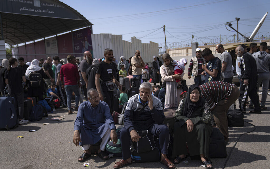 world News  Foreign nationals in besieged Gaza await evacuation, plead for Rafah crossing to open