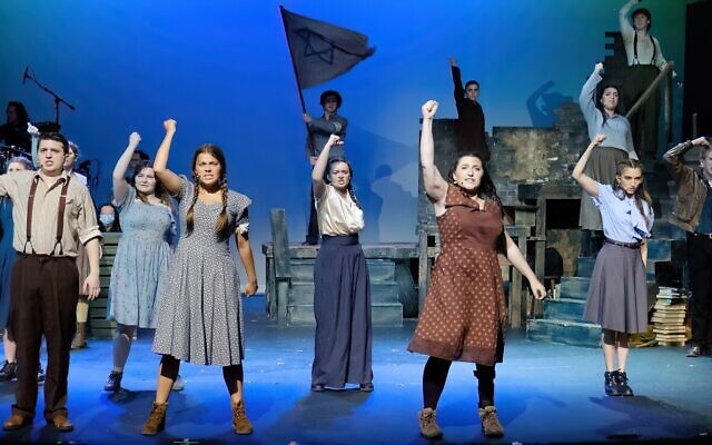 Scene from the rock musical 'RISE' (Photo: Lou Schneider)