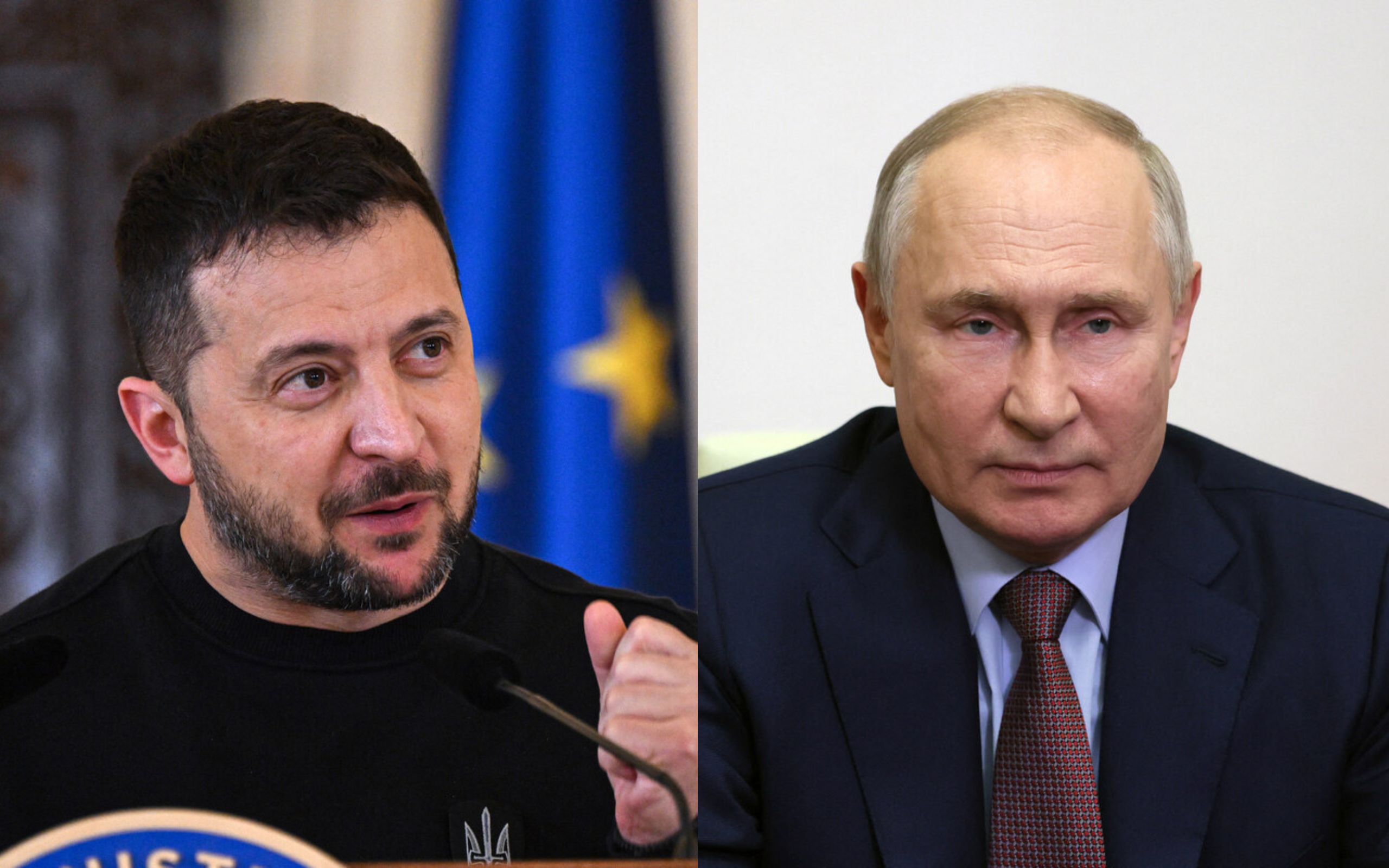 Zelensky accuses Putin of backing Hamas; Russian leader calls for ...