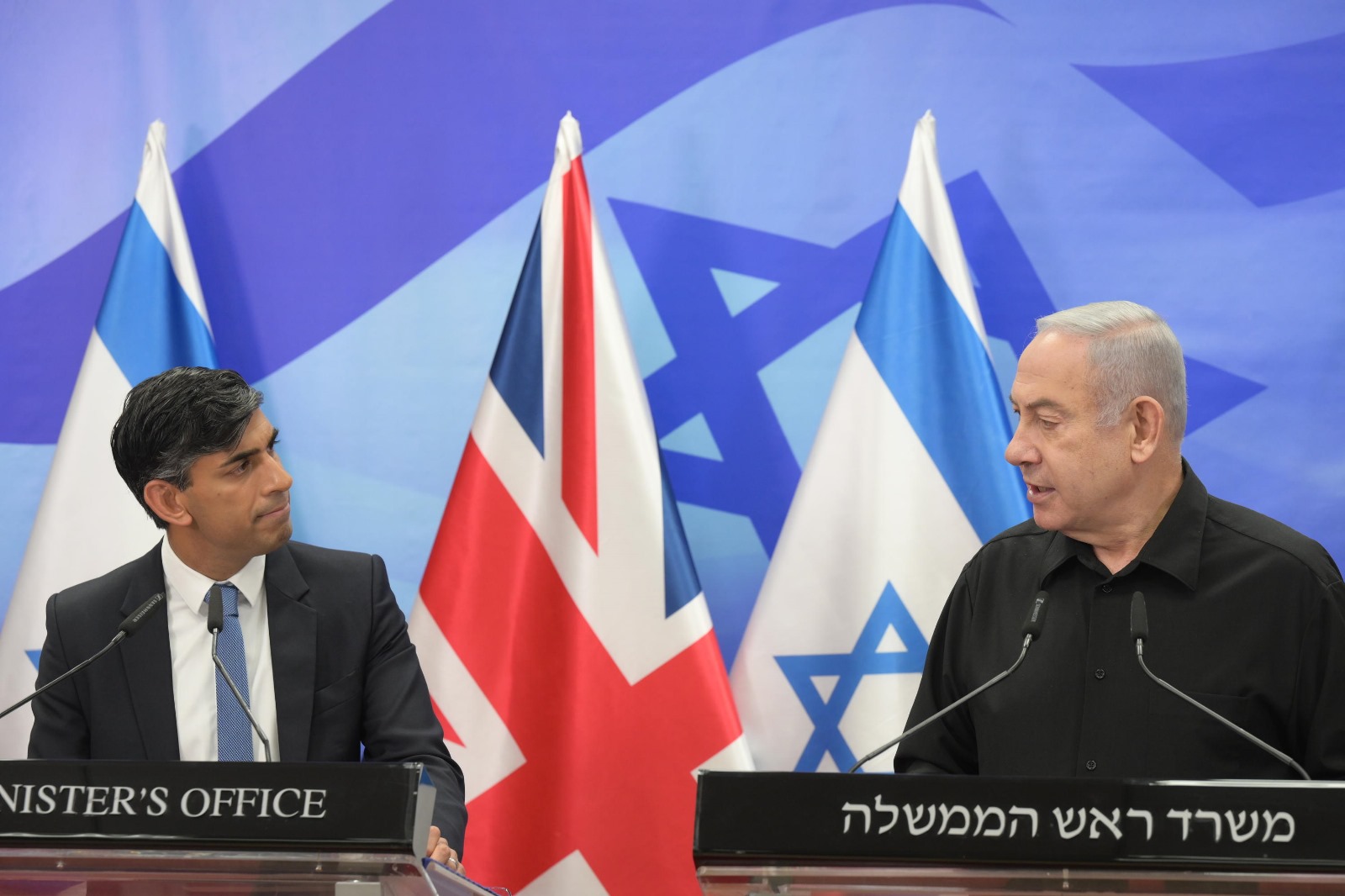 In Israel, UK leader Sunak backs Gaza offensive 'in line with international law' | The Times of Israel