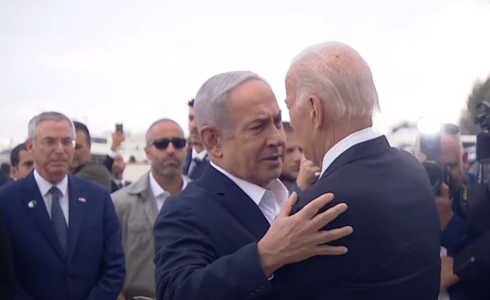 Biden Gives Criminally Indited Netan-“Yahoo A TRILLION Dollar War Hug!