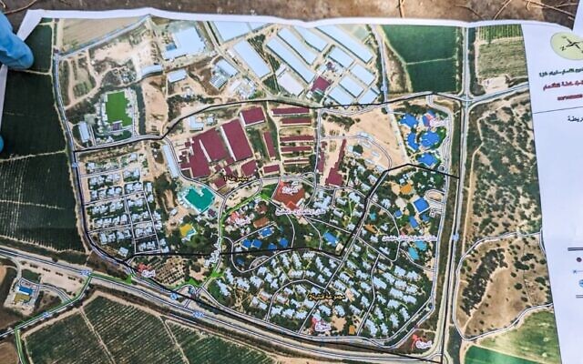 Document recovered from terrorists and published by NBC News on October 13, 2023, said to detail, among other preparations, Hamas's plans to kill civilians, take hostages, at Kibbutz Sa’ad in southern Israel during the terror group's rampage on October 7, 2023. (via Twitter)