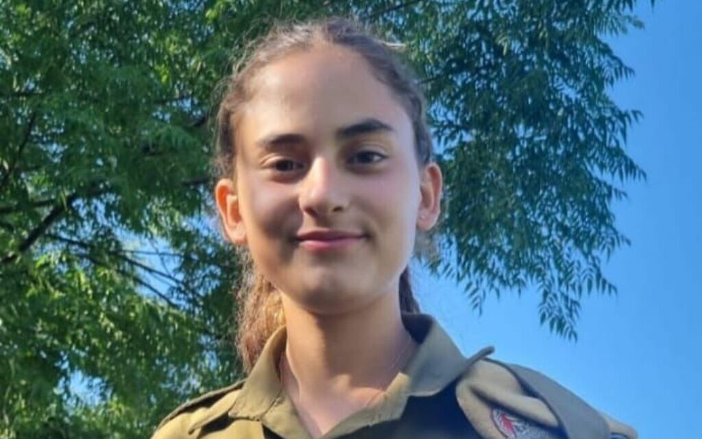 Cpl. Maya Villalobo Polo, 19: Spanish-Israeli soldier on the front line ...