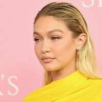 Gigi Hadid attends the Victoria's Secret New York fashion week kickoff event, at the Manhattan Center in New York City on September 6, 2023. (Angela Weiss/AFP)