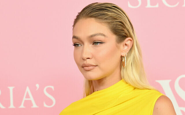 Gigi Hadid attends the Victoria's Secret New York fashion week kickoff event, at the Manhattan Center in New York City on September 6, 2023. (Angela Weiss/AFP)