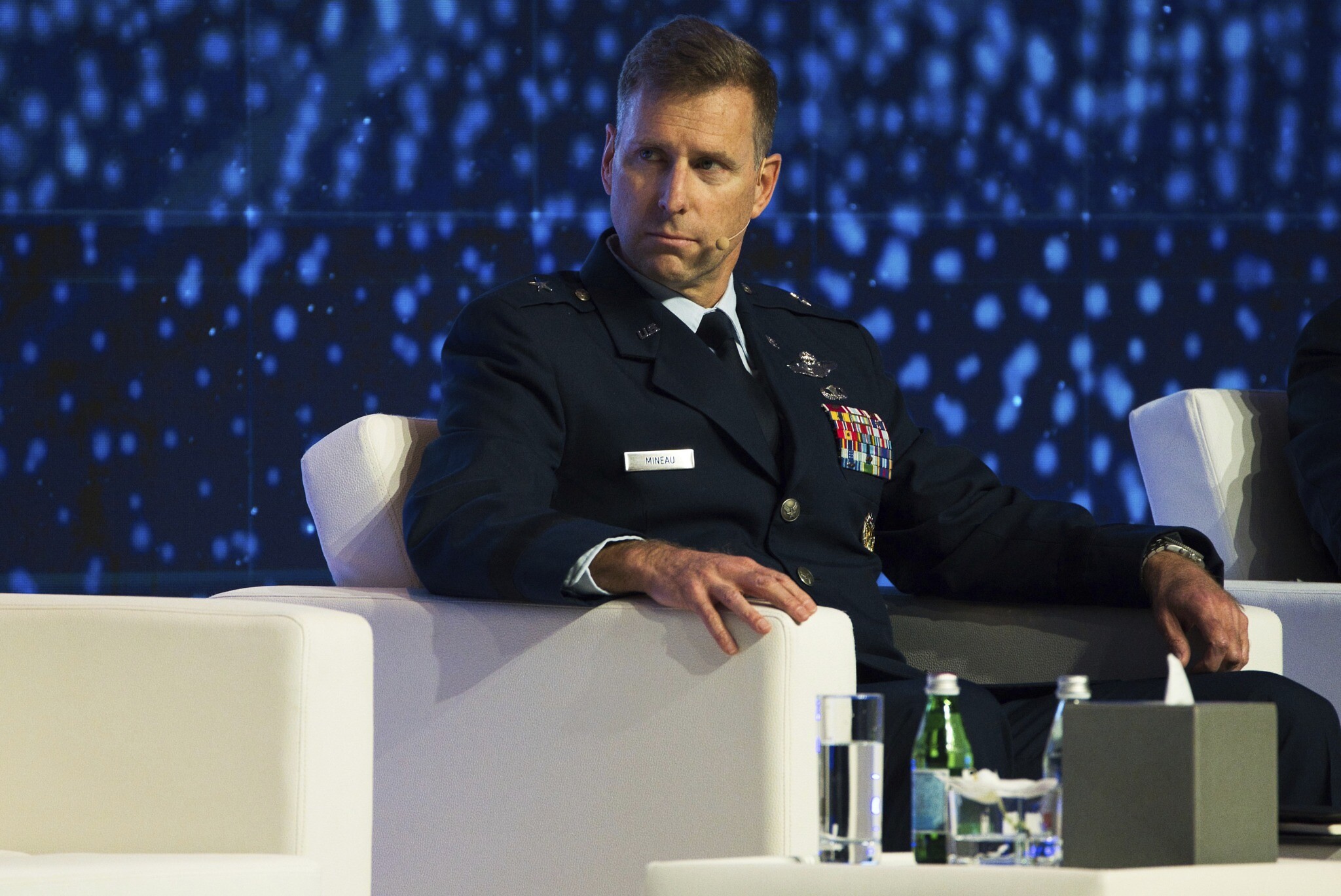 At Dubai Air Show, top air force chiefs avoid discussion of Israel-Hamas  war