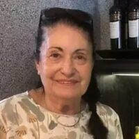 Elma Avraham was abducted from her Kibbutz Nahal Oz home by Hamas terrorists on October 7, 2023. She was freed on November 26, 2023. (Courtesy)