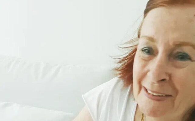 Varda Harmati, 81, was killed in her home on Kibbutz Re'im on October 7, 2023. (Courtesy)