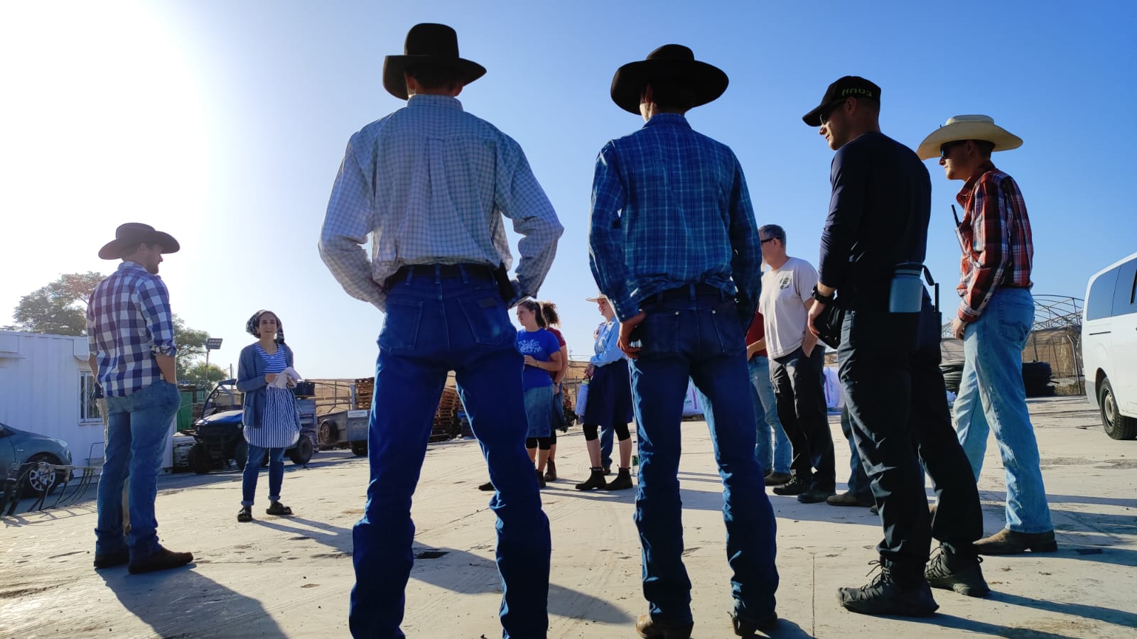 Cowboys of the wild West Bank: The visiting US volunteers who 'own guns,  love Israel