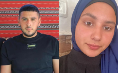 Bilal (left) and Aisha Ziyadne, two Bedouin siblings kidnapped by Hamas on October 7, 2023, and taken to Gaza together with their father and older brother. Bilal and Aisha were freed on November 30, 2023. (Courtesy)